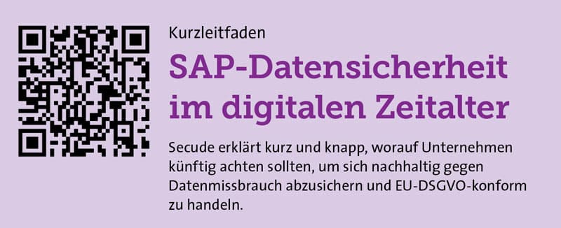 Seguridad de los datos SAP