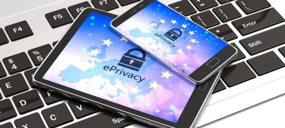 Reglamento sobre la privacidad y las comunicaciones electrónicas