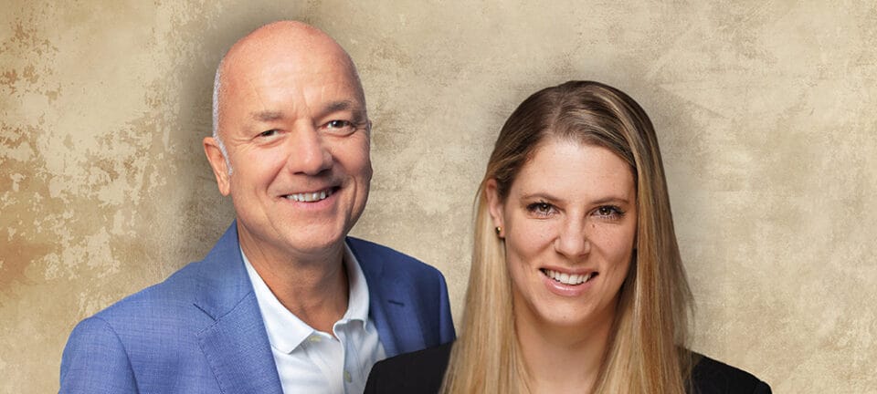 De gauche à droite : Jörg Dietmann, Co-Founder, Nagarro, Julia Rettig, Directrice SAP Go-to-Market et Portfolio and Alliances, Nagarro.